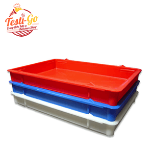 Pizza dough tray from testigo